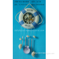 Hanging Decoration, Lifebelt with Shells and Wind Chimes (DTA-RS14B1B)